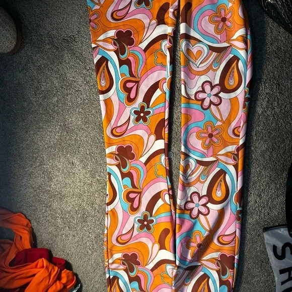 Colorful Patterned Pants - Picture 2 of 3